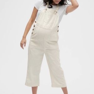 GAP Maternity Overalls - size M, Cream Twill